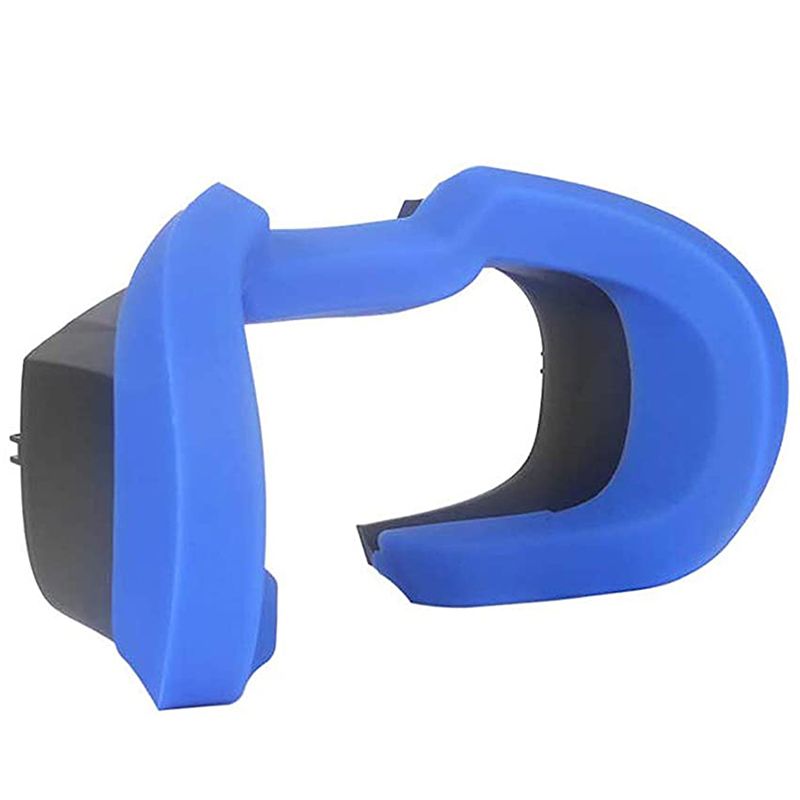 VR Face Pad for Rift S Silicone Eye Cover, Rift S VR Cover Sweat proof Waterproof for Rift S Accessory Blue