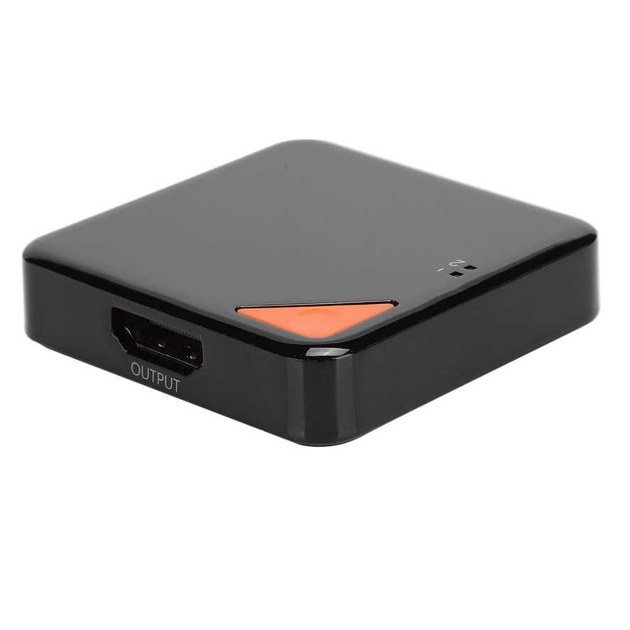 switcher 4k splitter 2-port bidirectional manual switch pass-through supports