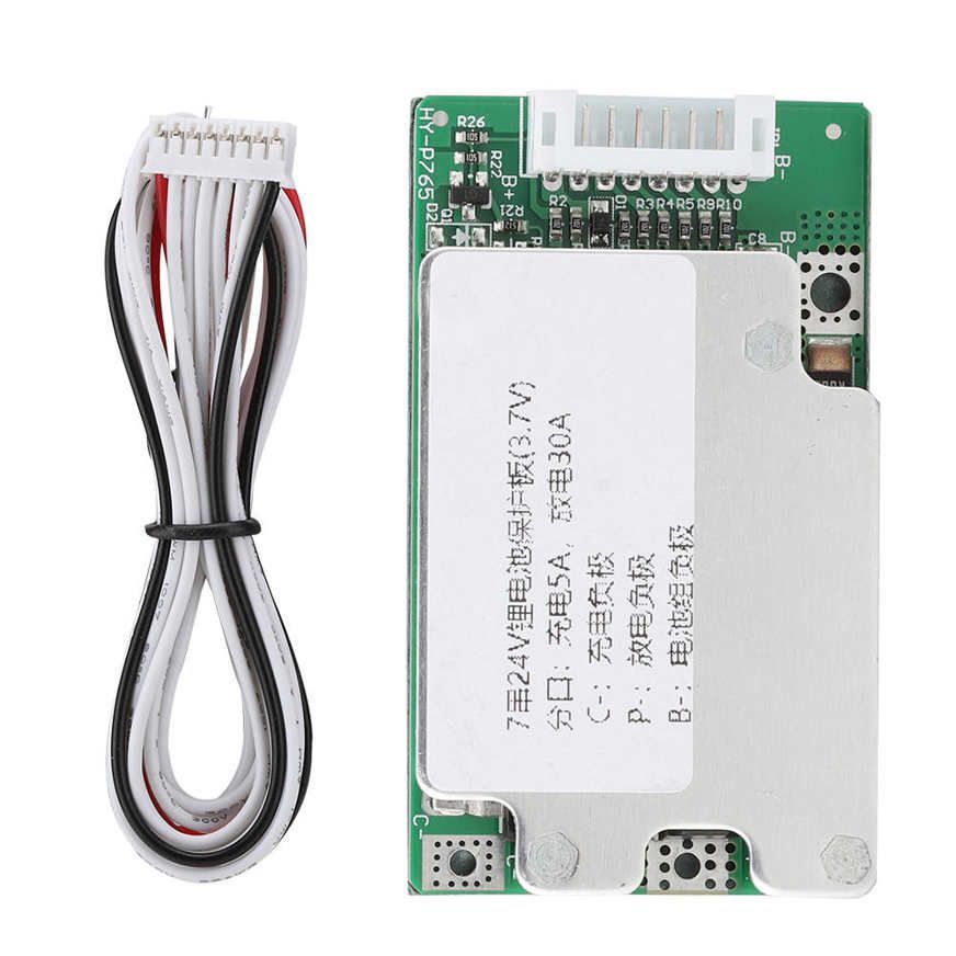 Board Lithium Protection 7 Series 24V With Equalization Temperature Control