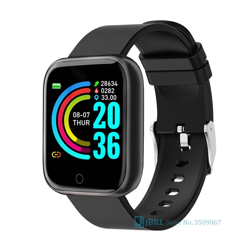 Full Touch Smart Watch Men Women Smartwatch For Android IOS Smart Clock Fitness Tracker Blood Pressure Bluetooth Smart-watch