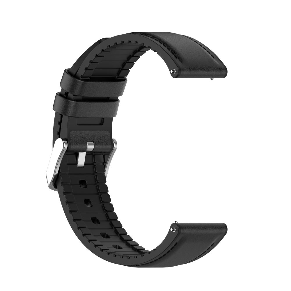 1 pcs Strap for Huawei Watch GT2 Pro Silicone Leather Watchband Business Leather Strap Watch Mens Strap waterproof and sweatproof Geartronic