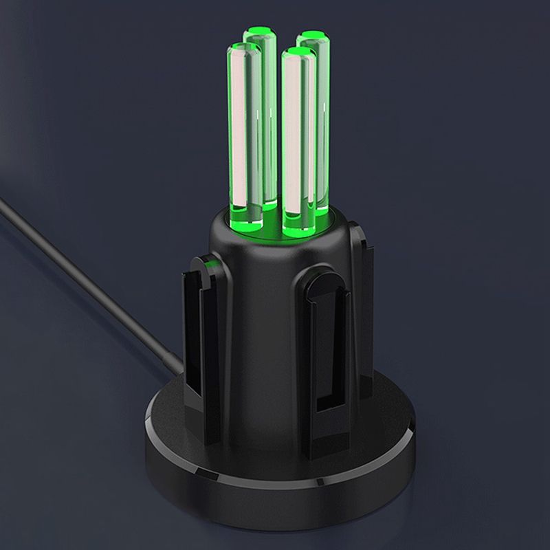 Handle Controller Charger for Nintendo Switch Charging Dock for Switch Joy-Con 4 in 1 Charging Colorful Light Column