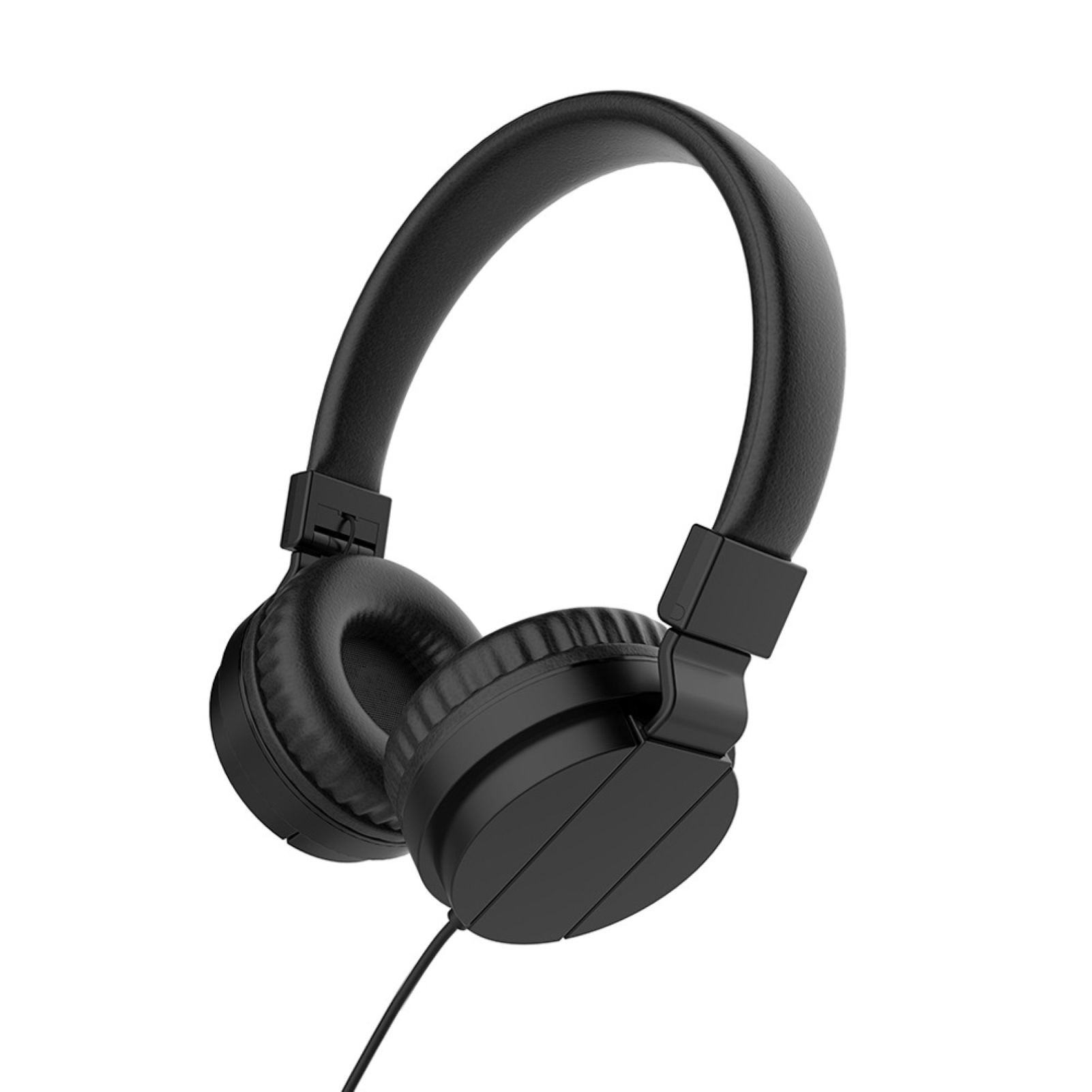 Foldable Retractable Solid Color Wired Headphone Heavy Bass Music Gaming Headset