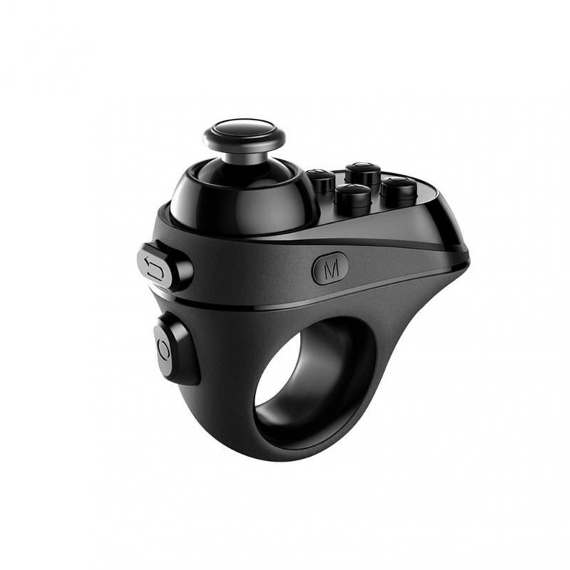 R1 Mini Ring Bluetooth4.0 Rechargeable Wireless VR Remote Game Controller Joystick Gamepad for Android 3D Glasses VR Games