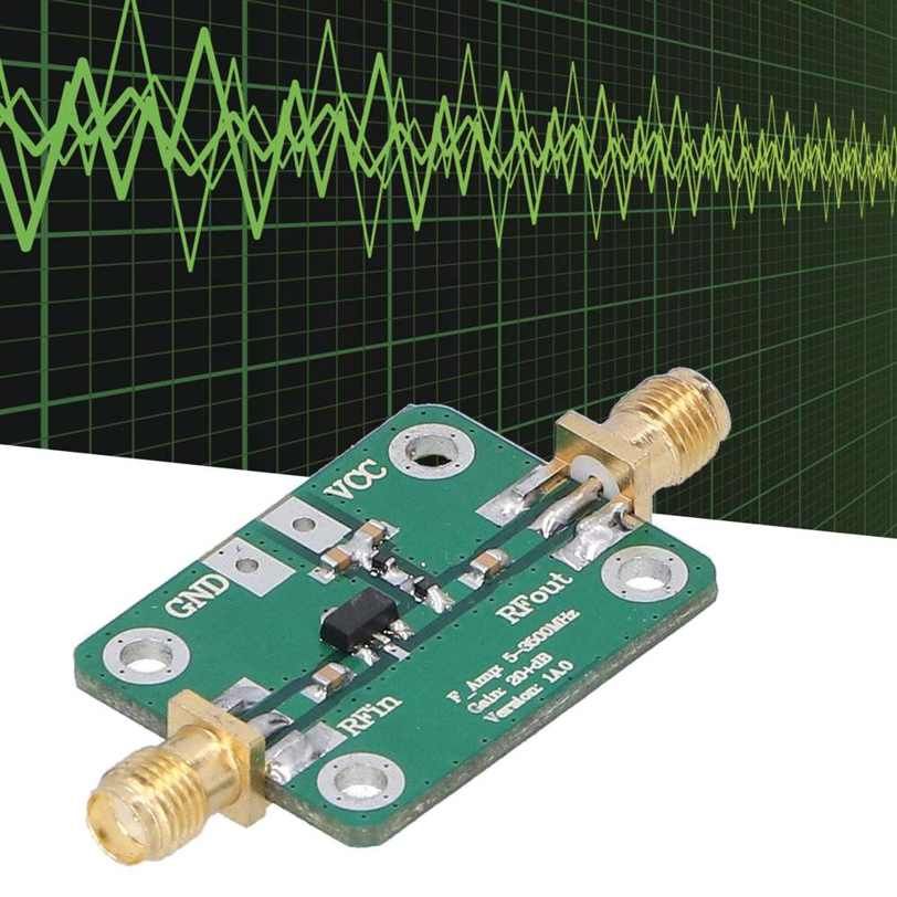 Low Noise Amplifier Module LNA RF Power Wideband 5‑3500MHz 20dB Gain Electronic Components