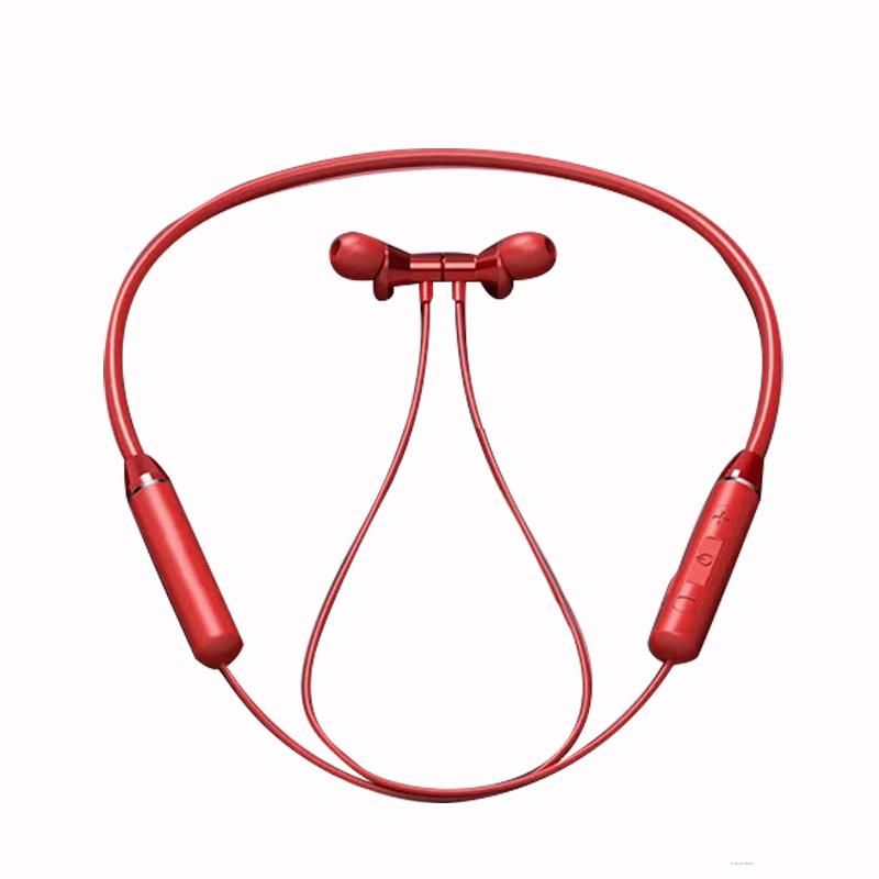 ENKLOV New Wireless Bluetooth Headset Neck Hanging Stereo Noise Reduction Universal 5.0 Sports Ear Headset