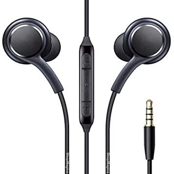 Wire Control Headset for Smartphone 3.5mm In-ear Wired Microphone Volume Control Headset Earphone