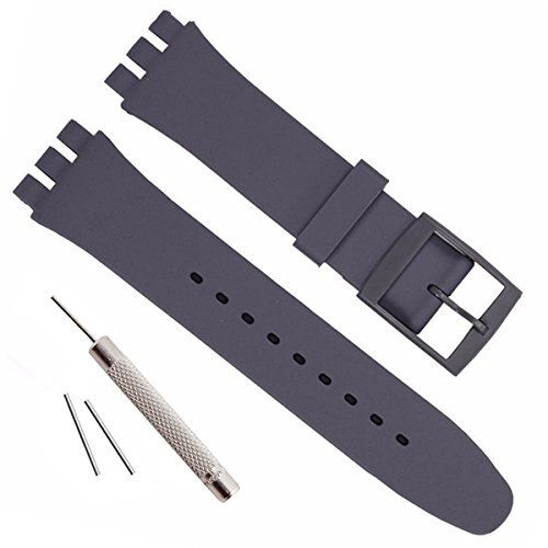 Replacement Waterproof Jelly Silicone Rubber Watch Strap Watch Band for Swatch 16mm 17mm 19mm 20mm Watch Accessories