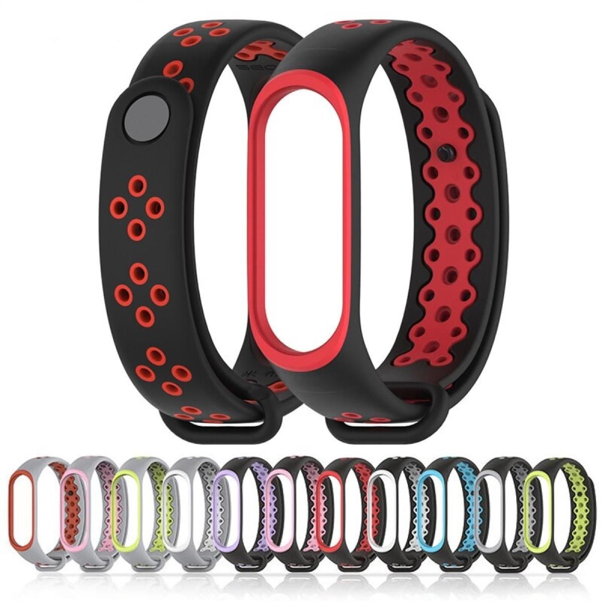 Silicone Strap for Xiaomi Mi Band 3/4 Bracelet With Buckle Replacement Wrist Strap for Xiaomi MiBand 3/4 Band 3/4NFC Belt