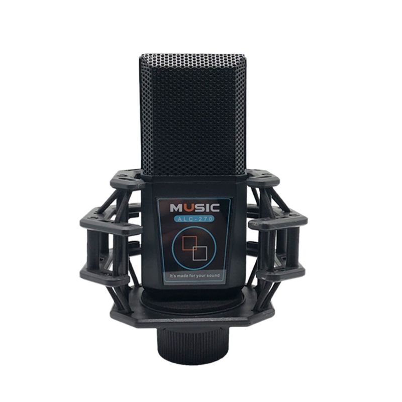 AQTA WORLD Anchor Recording Condenser Microphone Desktop Computer Recording Studio Singing Mike