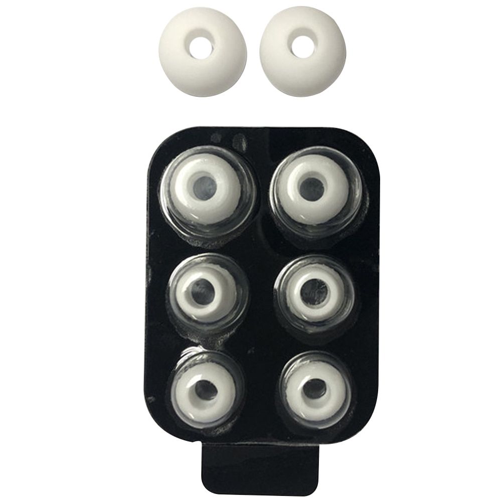 4 Pairs/set In Ear Noise Isolated Soft Anti Slip Removable Earbuds Tip With Box Spared Silicone Replacement For Beats Power3