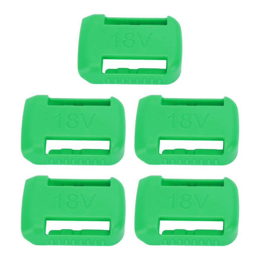 Holder Slot 5pcs 14V‑60V ABS Storage Shelf Rack Stand Slots Hanger Buckle Green