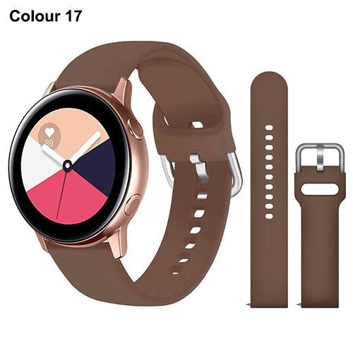 20mm Wrist Strap for Samsung Galaxy Watch Active 2 Bracelet 22mm Watchband for Galaxy Watch 46mm Gear S3 Amazfit Bip Accessories