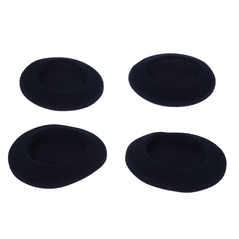 JAERBEE Earpads Foam Cushions Replacement 4 PACK for Sennheiser - Sony - Plantronics - Panasonic - Philips - Logitec - Creative - Koss - Will Fit Most Headphones (60mm - 2.4")