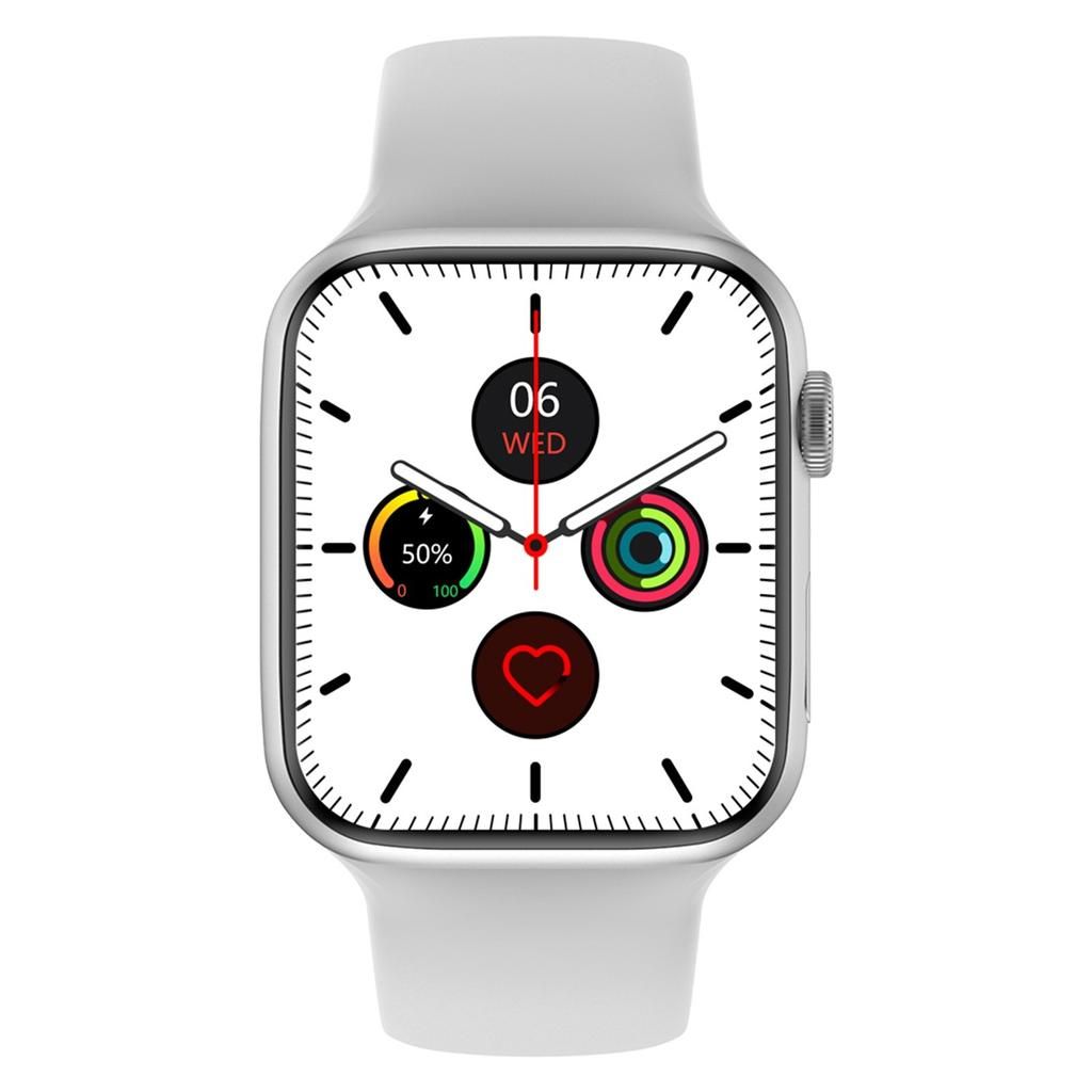 Square Silicone W17 Smartwatch Series 7, For Personal Use