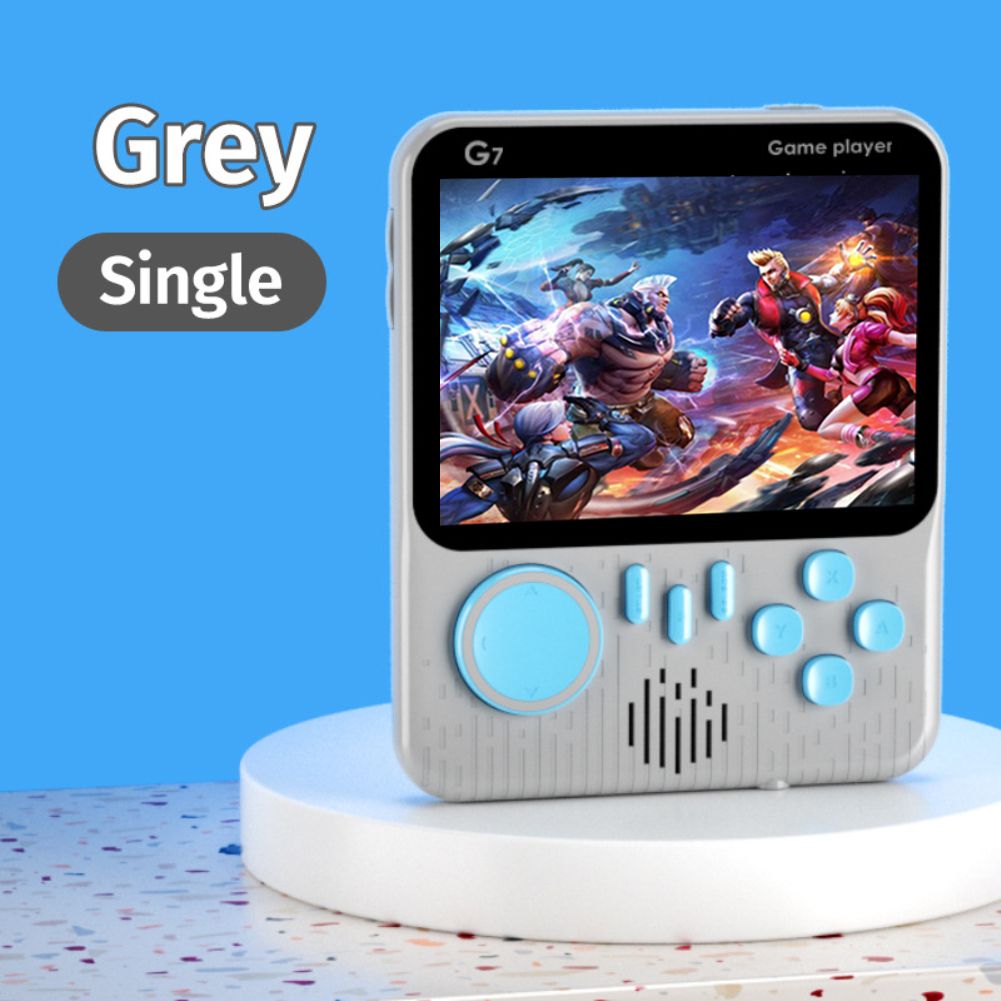 New Video Game Consoles 666 in 1 Retro Games AV Out Two Player Gamepads Rechargeable Portable Game Players for Kids Gift NiceEstore with Portability