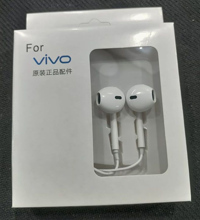 Vivo Y21 / Vivo Y53s / Vivo Y20 / Vivo Y20i / Vivo Y20 (2021) / Vivo Y12s / Vivo Y30 / Vivo Y50 / Vivo Y12A / Vivo Y51 Good Bass Sound Quality In Ear Headphone