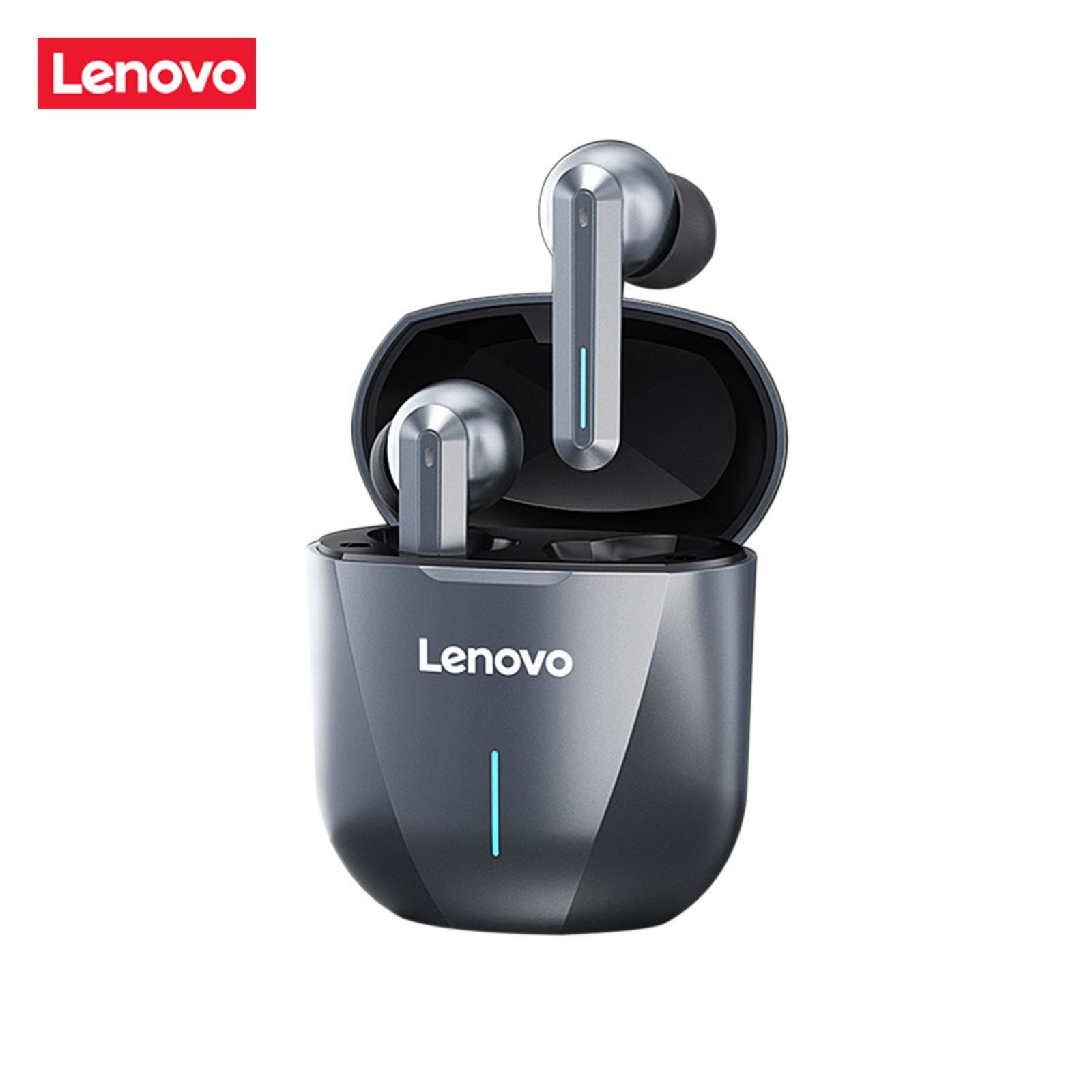 Lenovo XG01 Earphones Wireless Bluetooth 5.0 Headphone Gaming Headsets HiFi Sound Built-in Mic Earbuds with LED Light