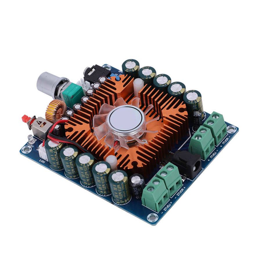 4 Channels 4*50W Large Power HiFi Amplifier Board IC Smart Cooling Digital
