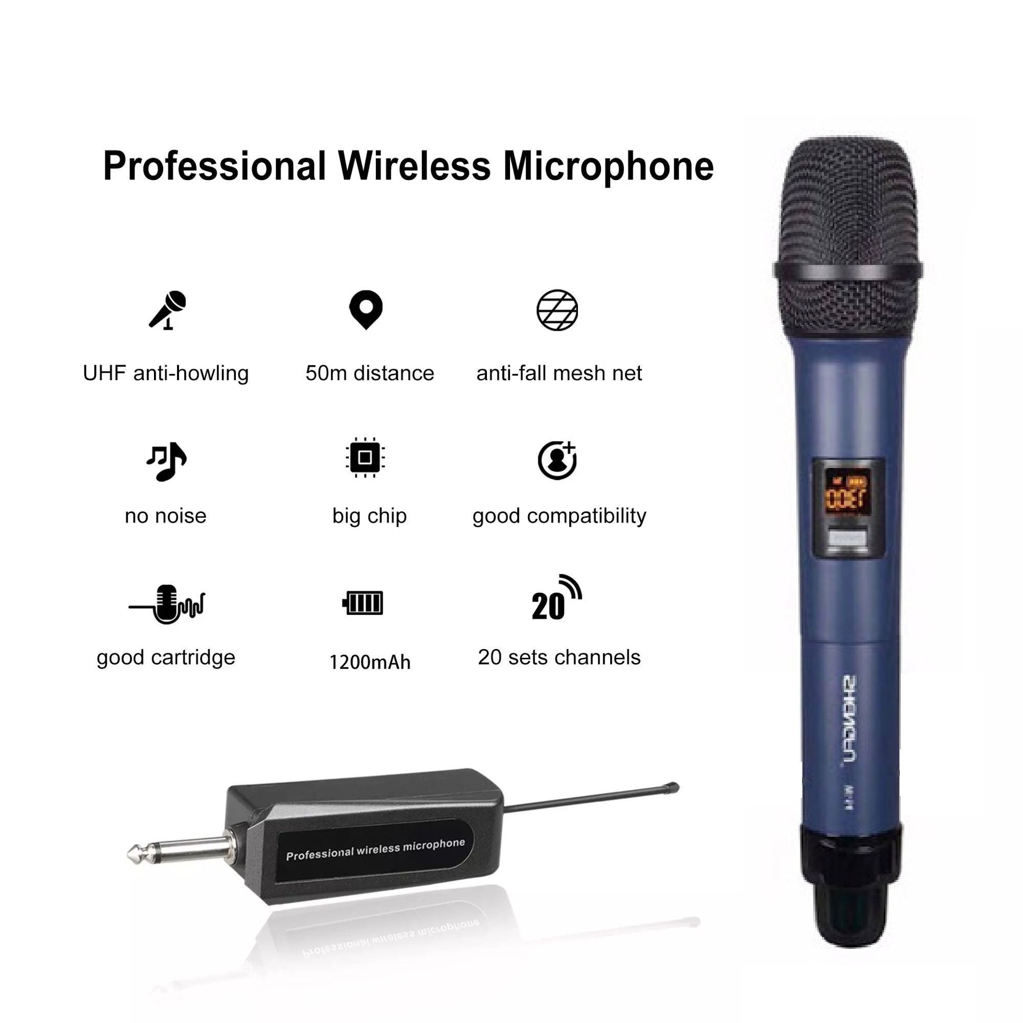 Professional Universal wireless microphone