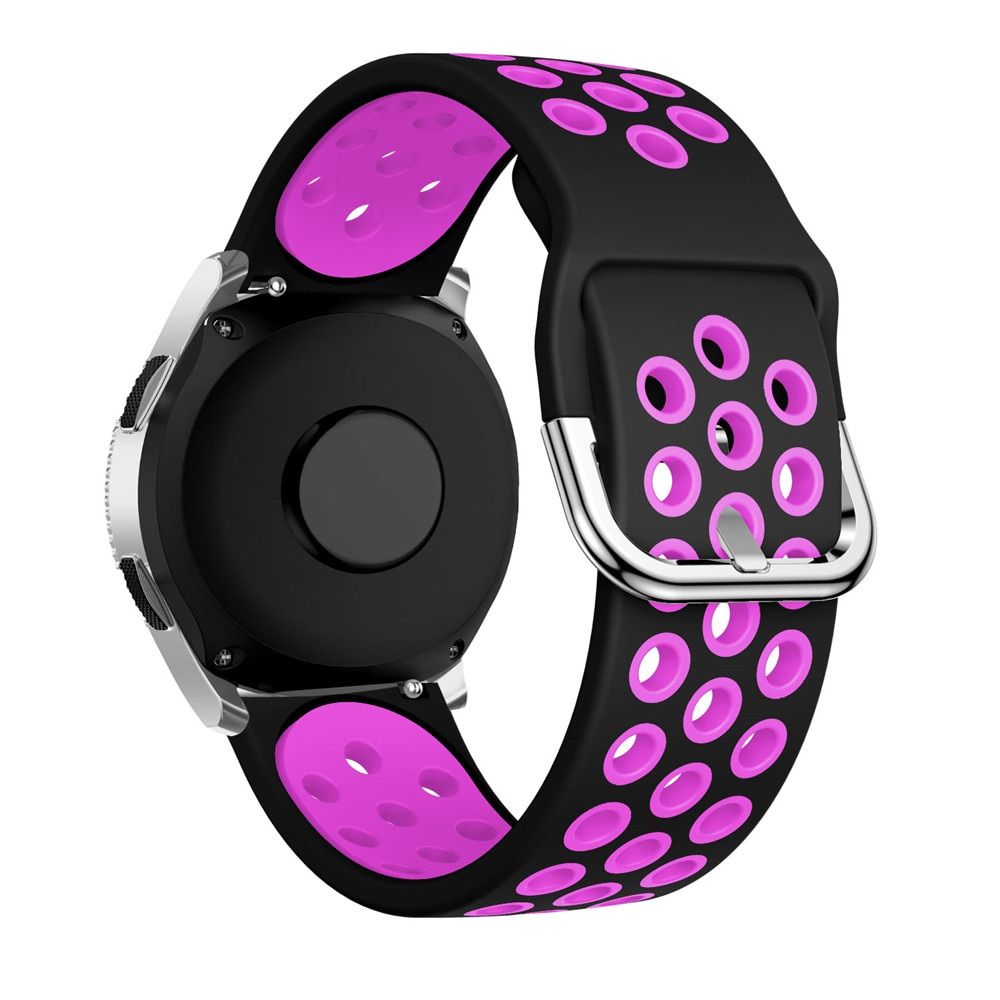 Silicone 22MM Wristbands For Samsung Galaxy Watch 46mm Gear S3 Classic/Frontier Galaxy Watch 3 45mm Bracelet For Huawei GT Strap