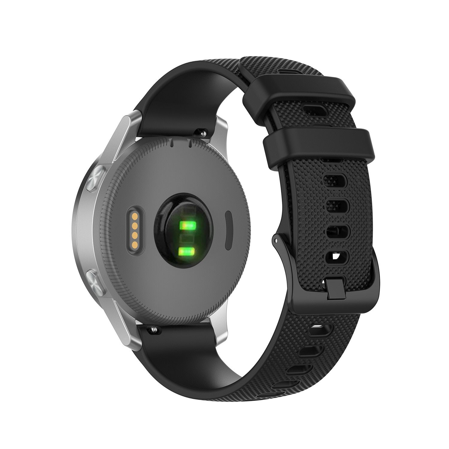 18mm 20mm 22mm Silicone Strap For Samsung Galaxy watch 46 42mm Gear S3 Active2 Active1 Huawei watch strap Amazfit BIP Wristband