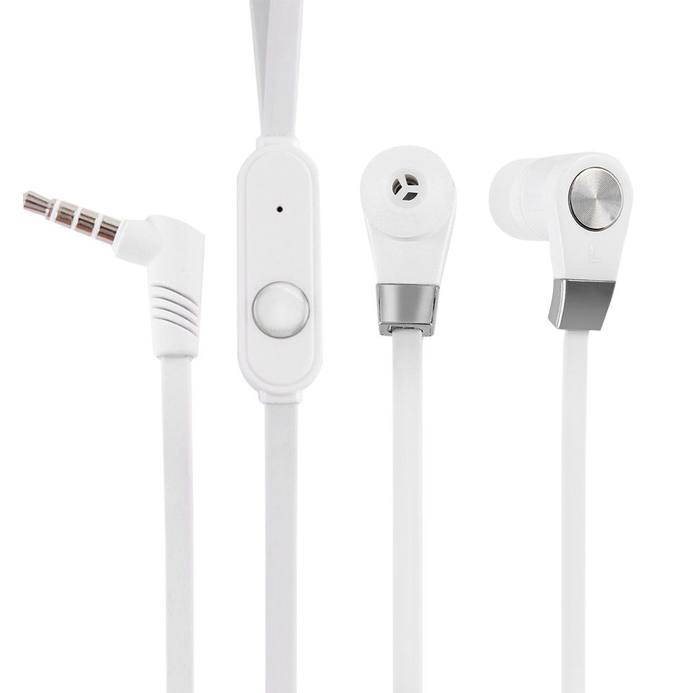 JM02 Fashion In Ear Stereo Earphone 5 Colors Bass Headphone Hifi Earbuds