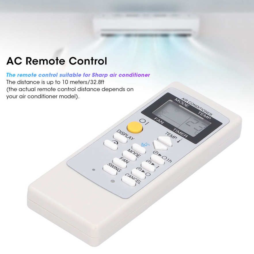 Remote Control with 10M Distance for Sharp CRMC‑A764JBEZ