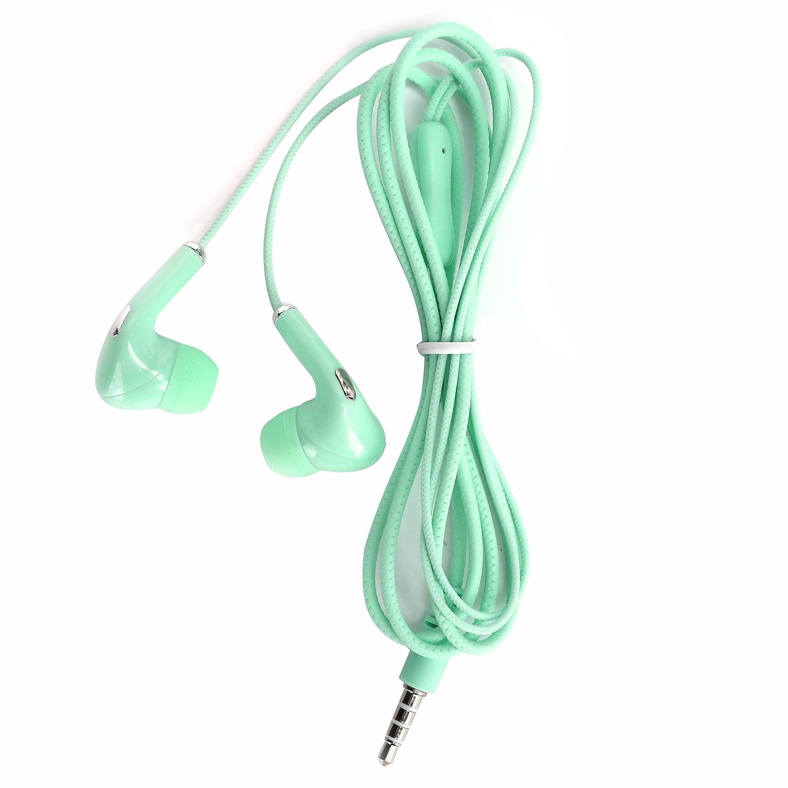 Wired Sport Earphone 3.5mm Universal HiFi Music Bass Earbud Headphone with Microphone Audio Accessory