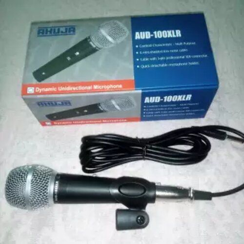 Ahuja Wired Microphone AUD 100XLR With Wired