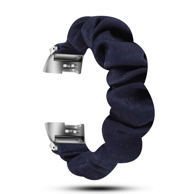 Women Scrunchie Elastic watch strap For Fitbit Charge 4 3 Band watches Replacement Bands Soft Elastic Sport loop Bracelet