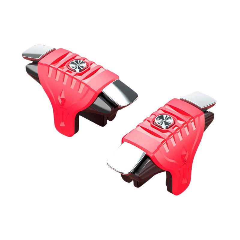 F01 Mobile Phone Button, Trigger Mobile Game Trigger Mobile Game Controller Game Handle Game d(Red)