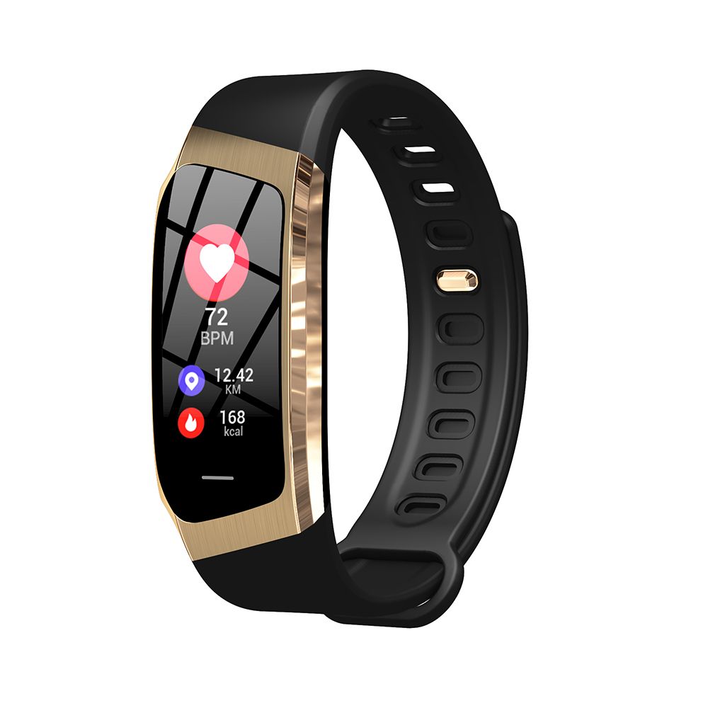 1 PCS IP67 Waterproof Blood Pressure Oxygen Heart Rate Monitor Sport Fitness Bracelet Tracker E18 smart wristband for IOS 8.2，Androi 4.4