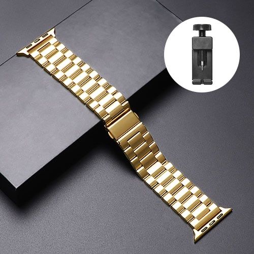 Metal Strap for Apple Watch Band 44mm 42mm 40mm 38mm Stainless Steel Bracelet for for iWatch 6 SE 5 4 3 2 1 Series Accessories