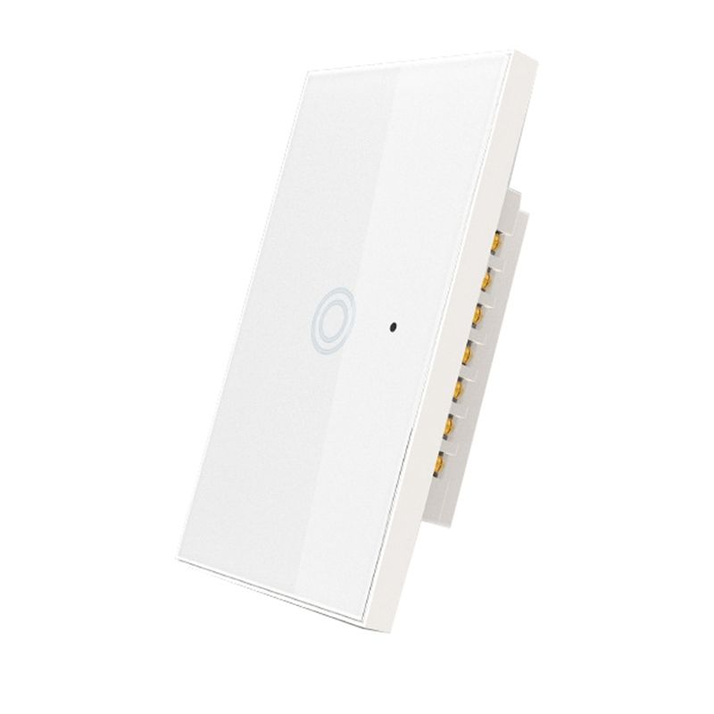 Smart Wifi Wall Light Switch 1Gang Press Switch Remote Control Smart Life Tuya APP Work with Alexa Google Home US Plug