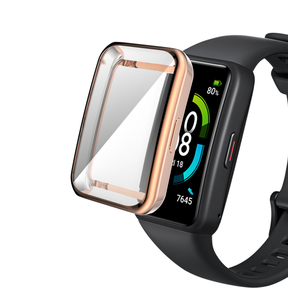 with durability TPU Soft Protection Cover For HONOR band 6 Watch Case Protector Sleeve For HONOR band 6 Watch Cases Accessories with abrasive resistance