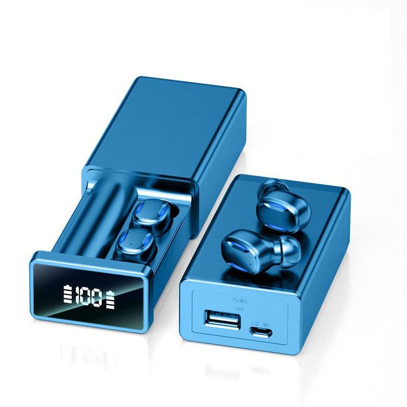 C1 TWS V5.2 Led Display Wireless Earbuds Pull-Out Smart Touch Bluetooth Earphone Mobile Charging Case Call Reminder Binaural HD Call Noise Reduction Headphone