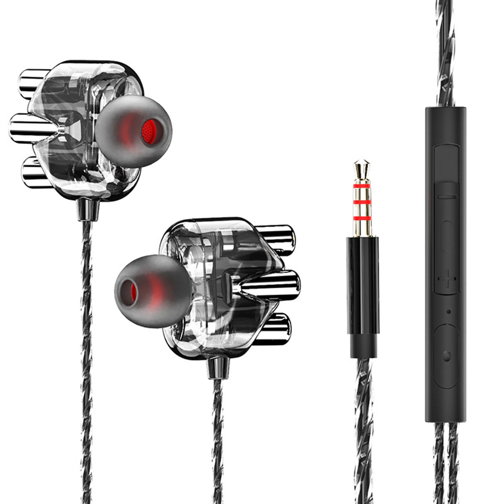Headset High Clarity Call Moving Coil In-ear 3.5mm Earbud