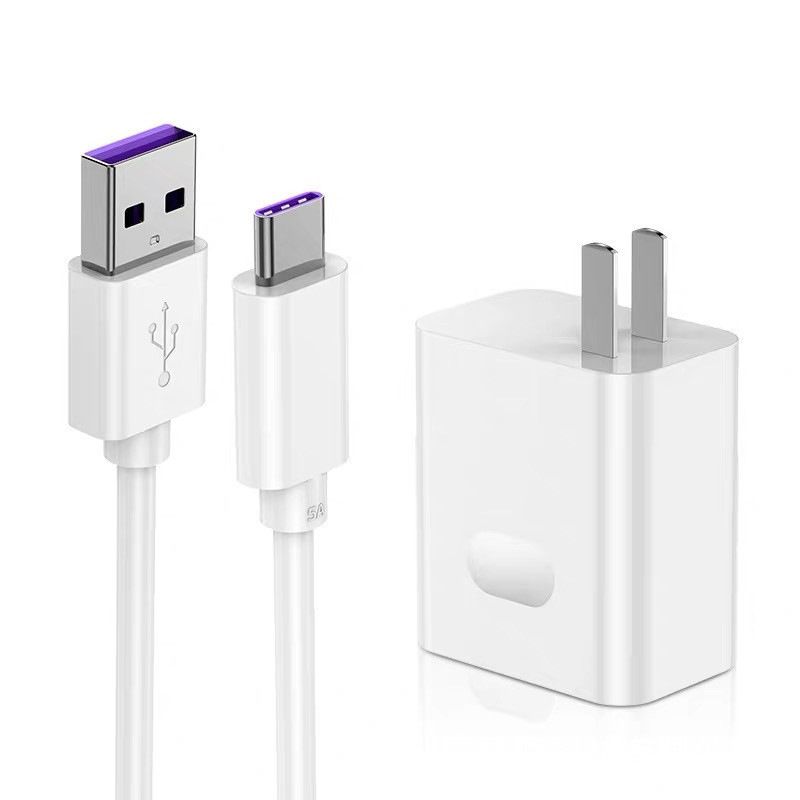 Compatible For Huawei Mobile Phone Charger Super Fast Usb Charger With Cable Set 40w/22.5w For 5a