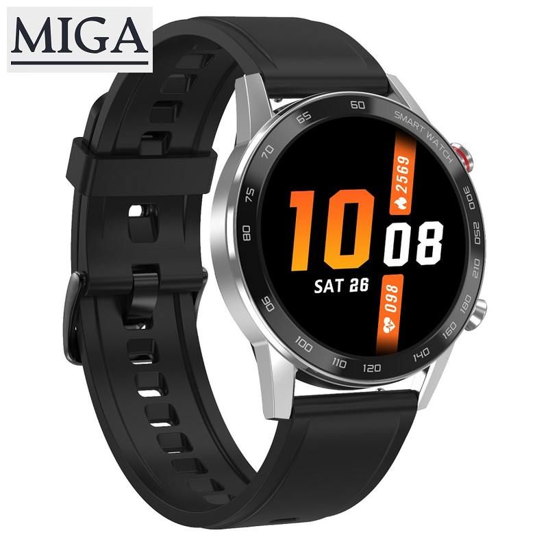 Smartwatch DT95 3D Curved Tempered Glass Touch Screen Bluetooth Call 45mm Smart Watch ECG Heart Rate Blood Pressure Monitor Wristwatch For IOS Android