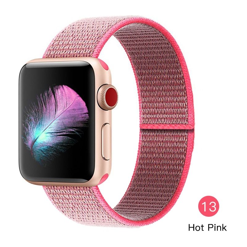 Strap for Apple Watch Band Watchband Bracelet Belt 44mm 3 38mm Women SE iwatch 40mm 42mm Accessories Series 4 5 6 Sport Loop