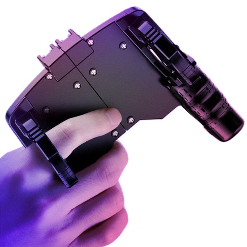 TE Durable Metal Ergonomic Grip Mobile Game Auxiliary Buttons Designed for Shooting Games