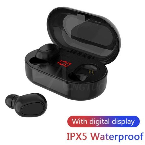 FANGTUOSI New TWS Bluetooth 5.0 Earphone LED Display Wireless Bluetooth Headphones Waterproof Noise Cancelling Headsets With mic