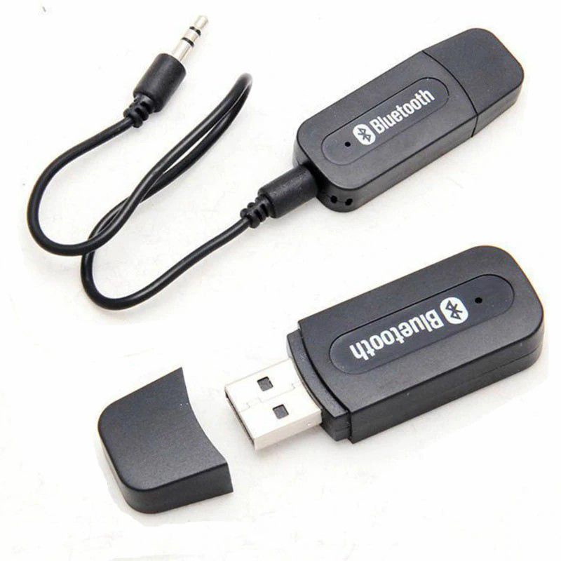 Music Receiver Bluetooth Device for any Speaker-Black