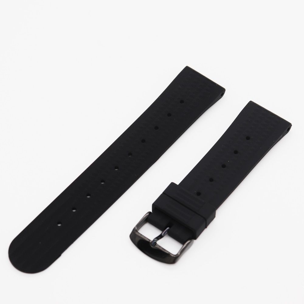 20mm 22mm Watch Strap for Seiko Watch Rubber Watchband for Samsung Huawei watch Sport Diving Rubber Replace Strap Wrist Belt