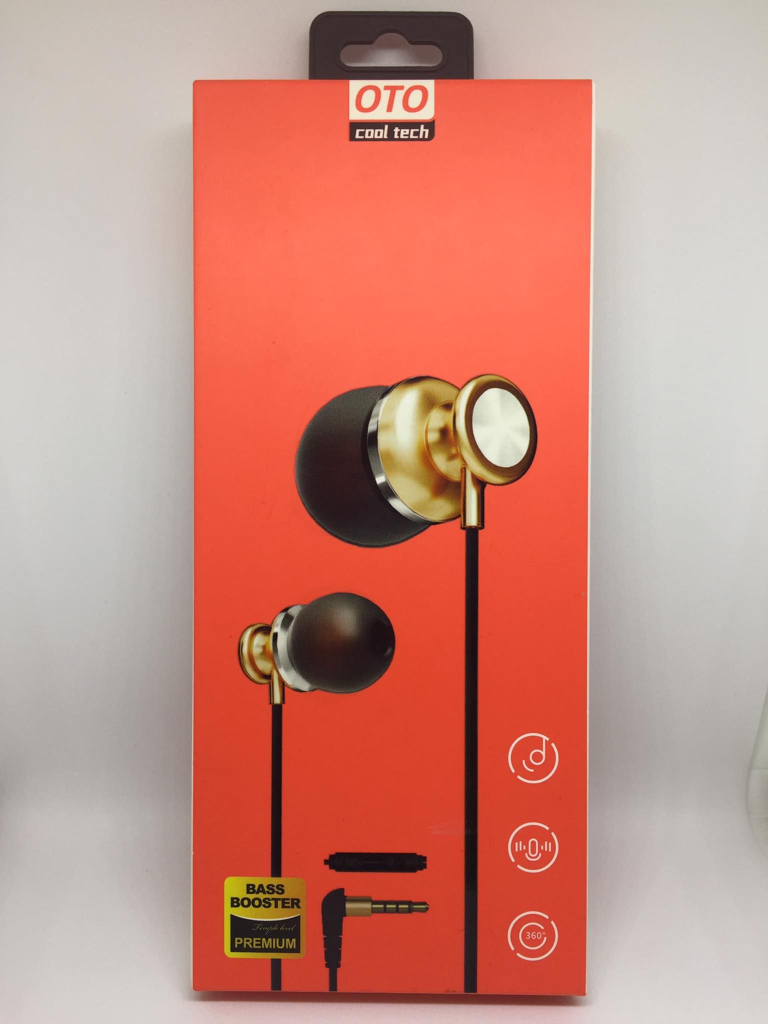 OTO COOL TECH M202 3.5MM BASS BOOSTER PREMIUM EARPHONE