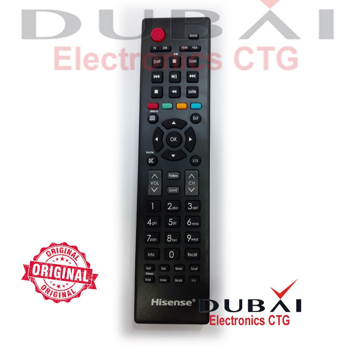 Hisense LED   Compatible Master  Remote Control Works for All Hisense TV,