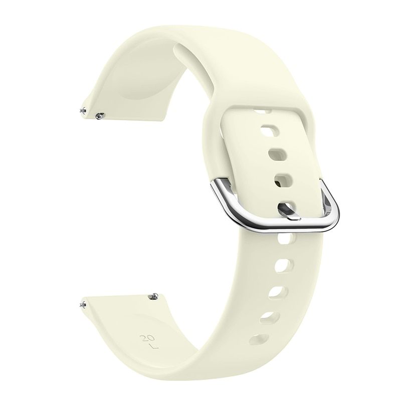 20mm Watch Strap for Samsung Galaxy Watch 3 Band 41mm Sport Silicone Wristband Watchband for Galaxy Watch Active 3 Bracelet S L