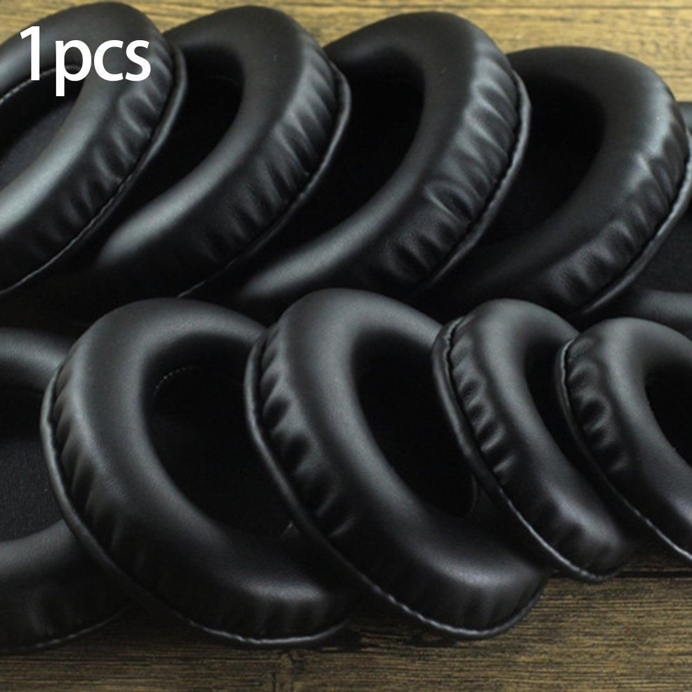 MA Oval Earphone Earpads Ear Cushion Headset Earmuffs Leather Headphone Covers