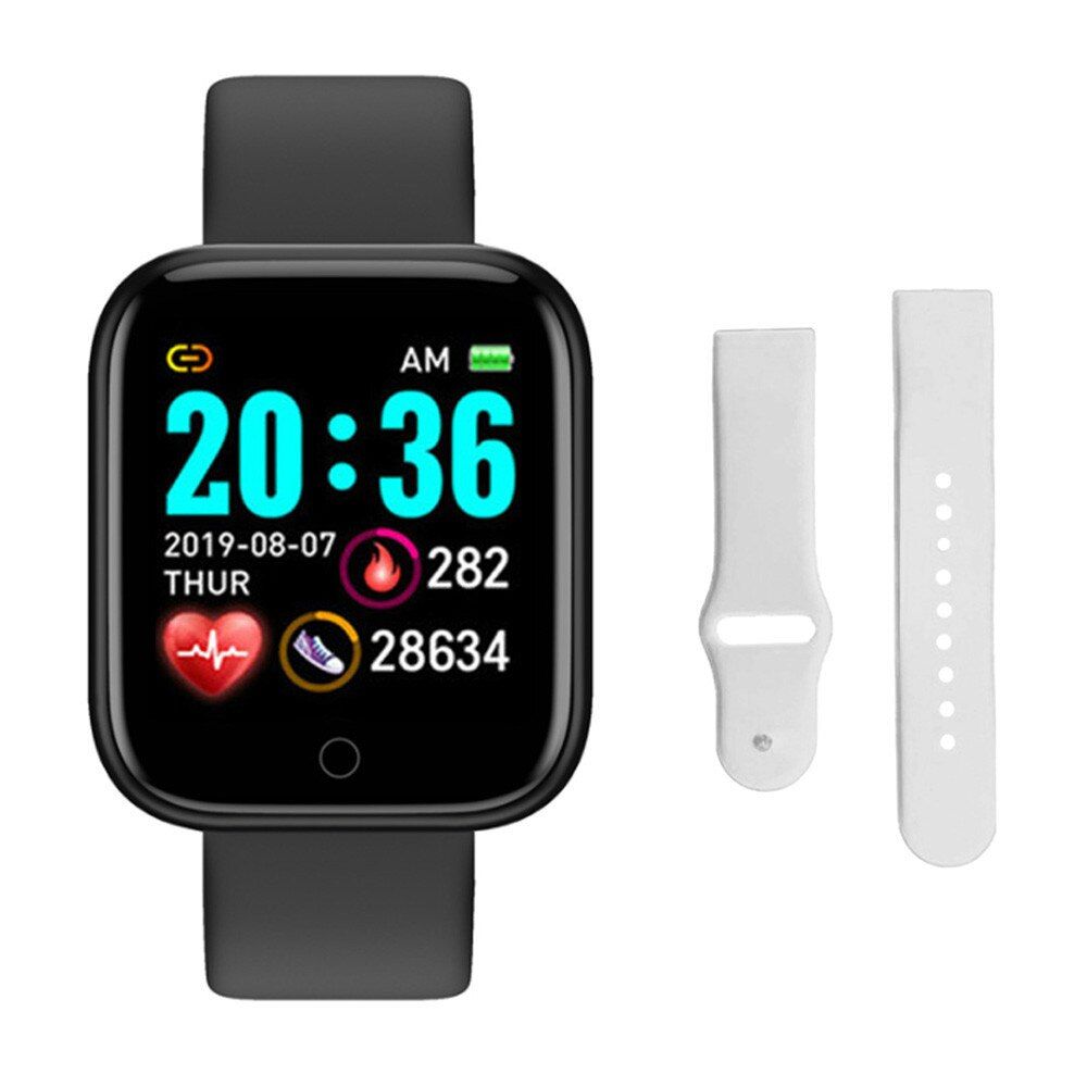 Y68 D20 Smart Watch Smartwatch Fitness Bracelet Tracker Heart Rate Monitor Blood Pressure Bluetooth Watch for Ios Android